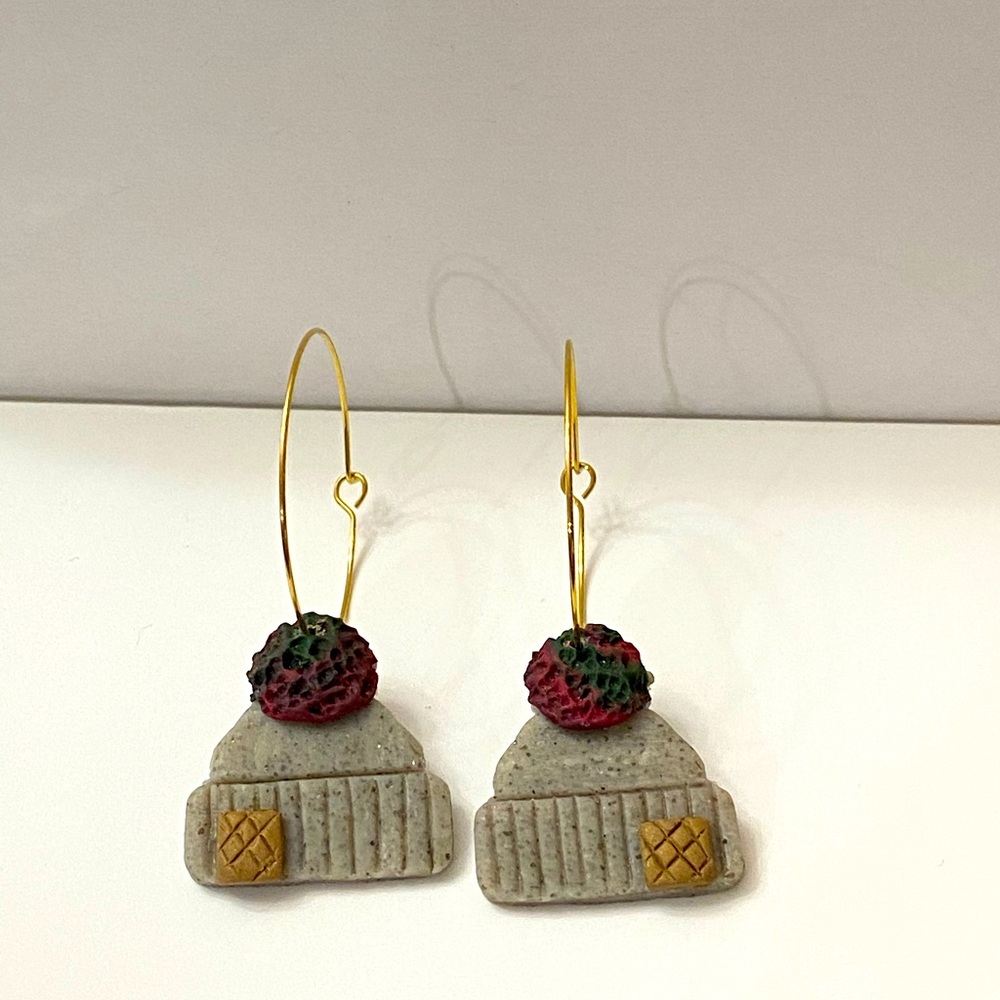 Handmade Toboggan Earrings